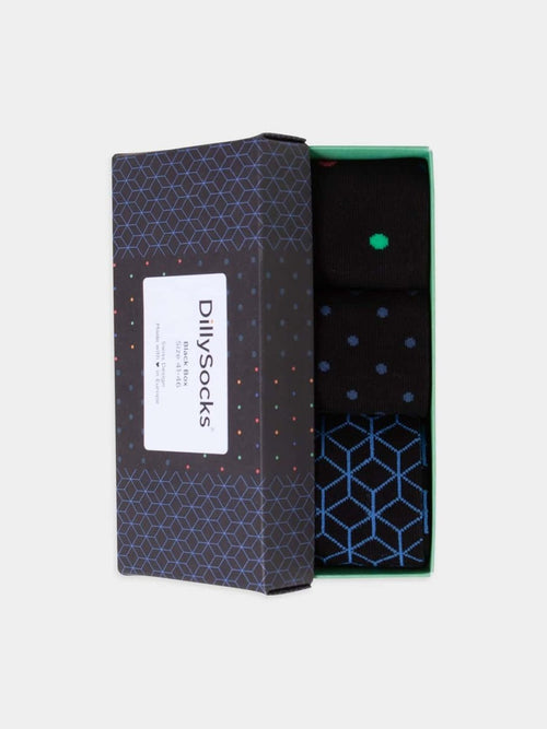 dilly socks Notre coffrets cadeaux: Black Box