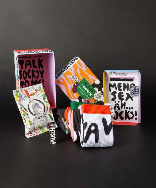 Dilly Socks Notre Coffrets Cadeaux: Einhorn Box