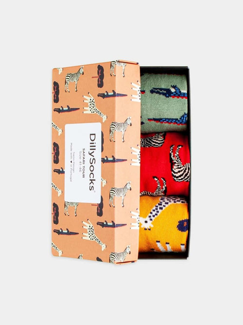 dilly socks Notre coffrets cadeaux: Safari Tour