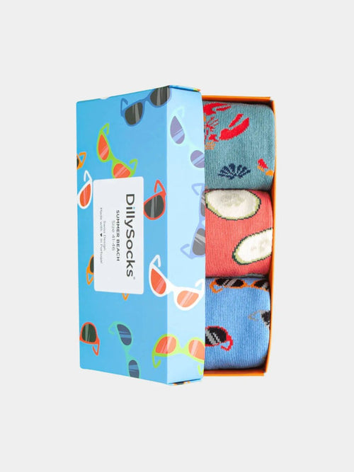 dilly socks Notre coffrets cadeaux: Summer Beach