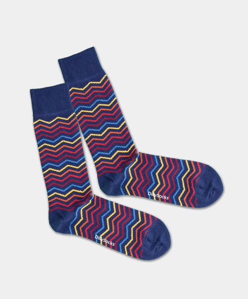 Dilly Socks Notre Coffrets Cadeaux: Wavy Mix
