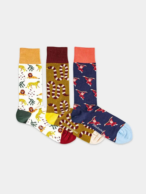 Dilly Socks Notre Coffrets Cadeaux: Wild Animal