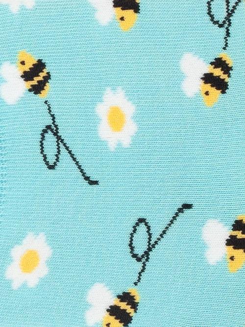 Dilly Socks Notre Footies: Hidden Busy Bees