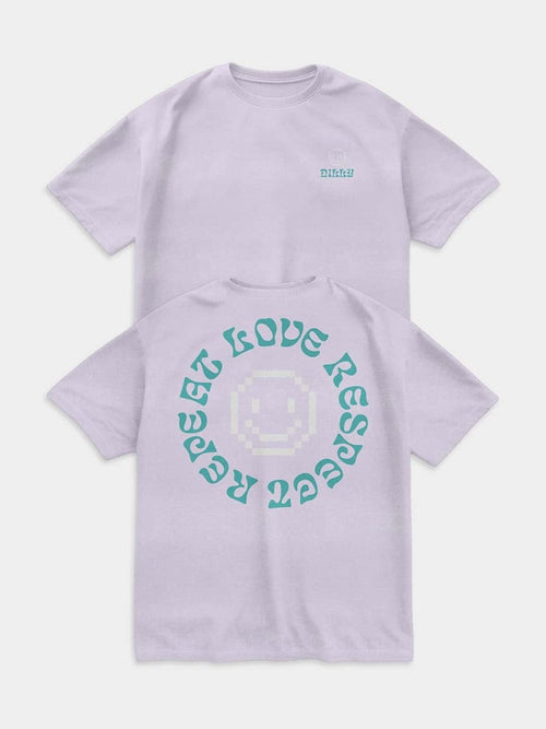 dilly socks Notre T-Shirts: Love Respect Repeat