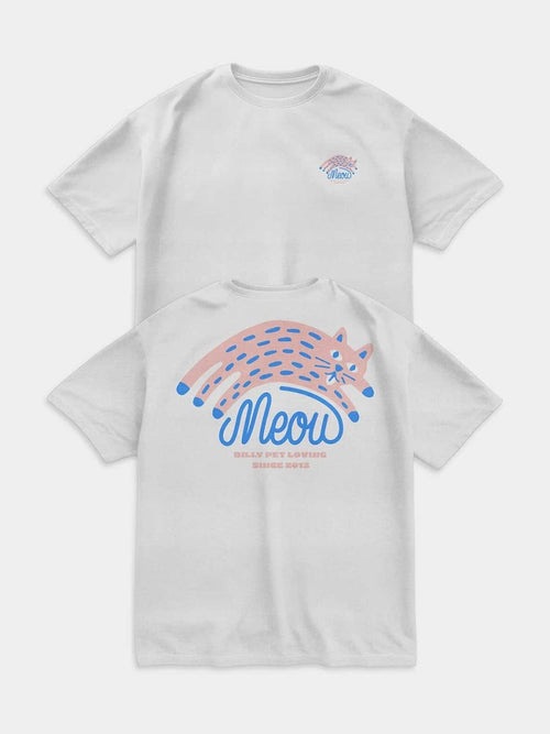 dilly socks Notre T-Shirts: Meow