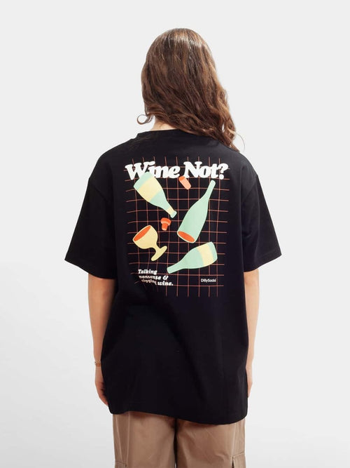 Dilly Socks Notre T-Shirts: Wine Not?