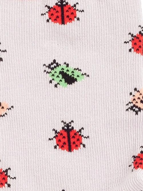 Dilly Socks Notre Chaussettes Antidérapantes Pour Enfants: Lil Buzzing Beetles Non-Slip