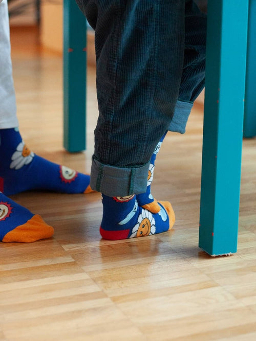 Dilly Socks Notre Chaussettes Antidérapantes Pour Enfants: Lil Weather Forecast Non-Slip