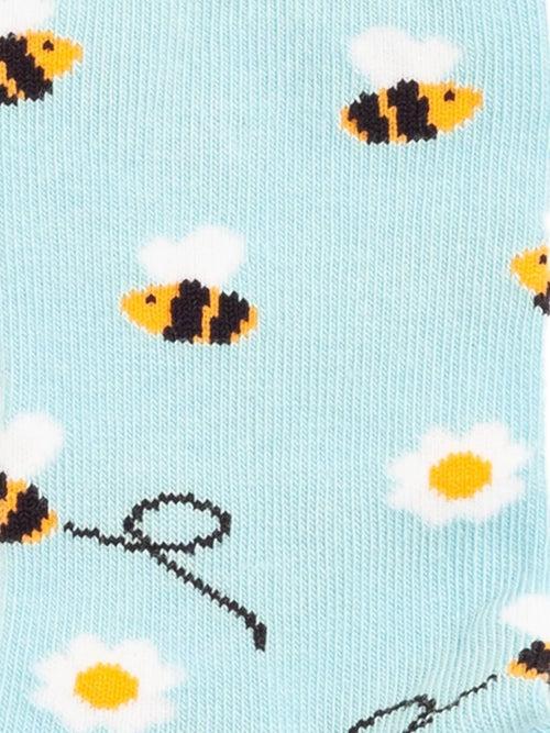 Dilly Socks Notre Chaussettes Antidérapantes Pour Enfants: Lil Busy Bees Non-Slip
