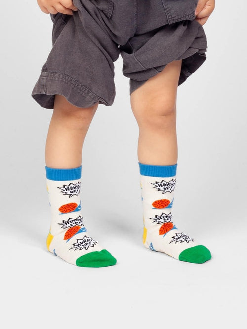 Dilly Socks Notre Chaussettes Antidérapantes Pour Enfants: Lil Dépêchez-vous Lentement Antidérapant