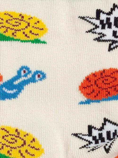 Dilly Socks Notre Chaussettes Antidérapantes Pour Enfants: Lil Dépêchez-vous Lentement Antidérapant