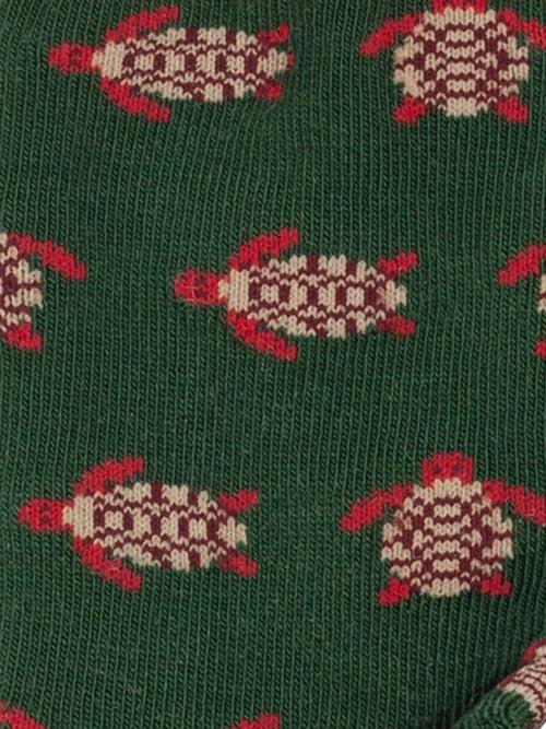 Dilly Socks Notre Chaussettes Antidérapantes Pour Enfants: Lil Turtle Love Antidérapant