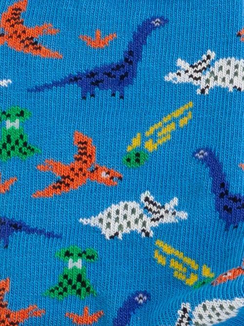 Dilly Socks Notre Chaussettes Antidérapantes Pour Enfants: Lil Dinosaurs Superstars Antidérapant