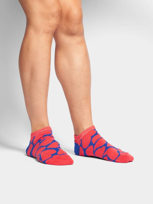 Dilly Socks Notre Chaussettes Baskets: Short Shaping Love