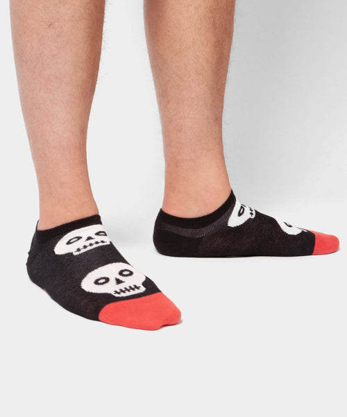 Dilly Socks Notre Chaussettes De Sneakers: Short Dia De Los Muertos