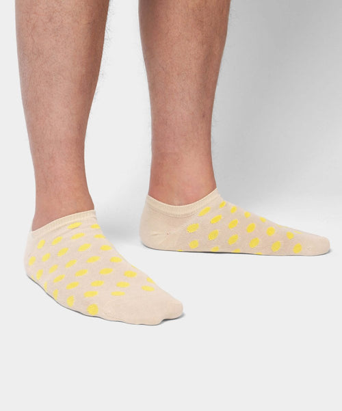 Dilly Socks Notre Chaussettes De Sneakers: Short Mayo Dots