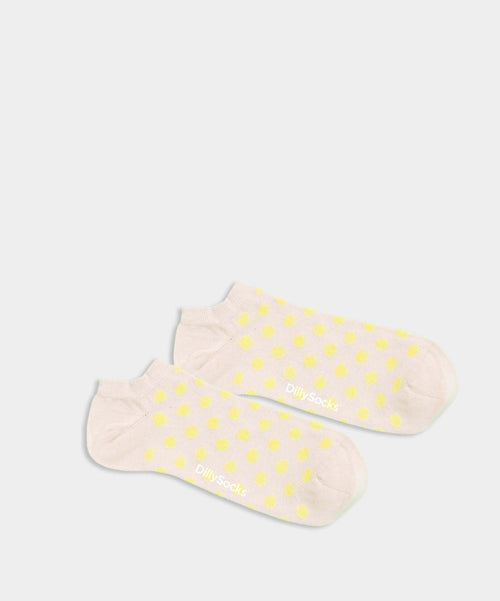 Dilly Socks Notre Chaussettes De Sneakers: Short Mayo Dots