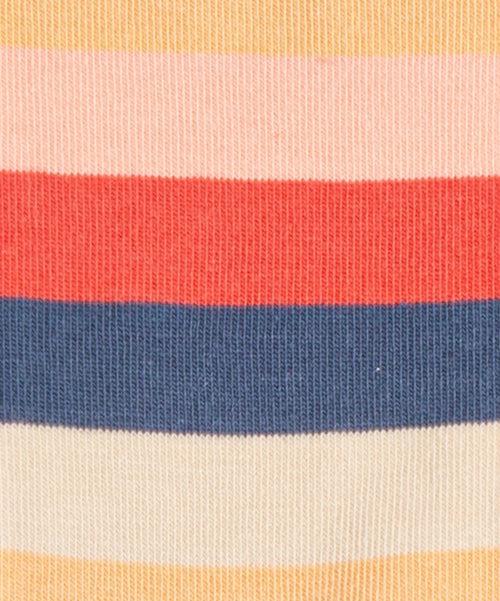 Dilly Socks Notre Chaussettes De Sneakers: Short Sunrise Stripes