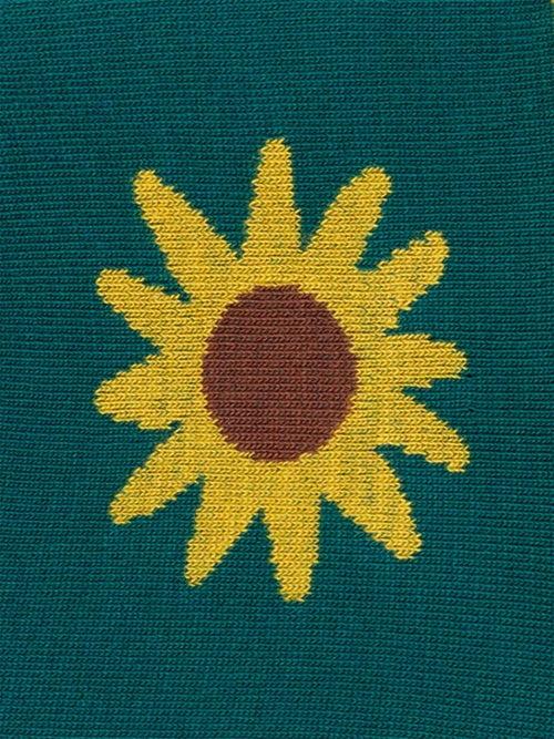 Dilly Socks Notre Chaussettes Invisibles: Hidden Blooming Sunflower