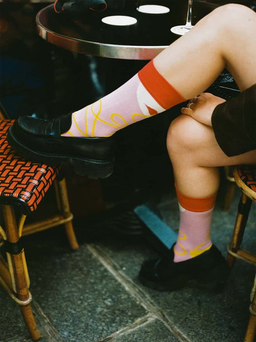 Dilly Socks Notre Chaussettes: No Regretti Eat Spaghetti