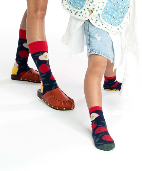 Dilly Socks Notre Chaussettes Pour Enfants: Lil Apple A Day