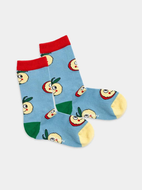 dilly socks Notre chaussettes pour enfants: Lil Applelicious