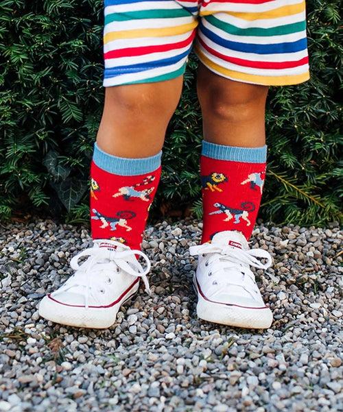 Dilly Socks Notre Chaussettes Pour Enfants: Lil Baboon