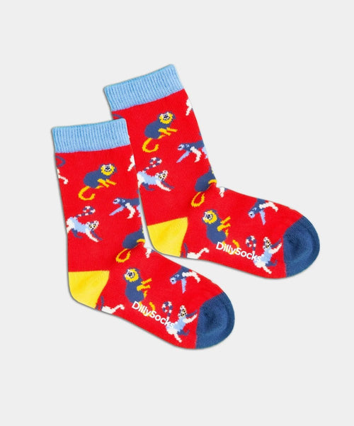 dilly socks Notre chaussettes pour enfants: Lil Baboon