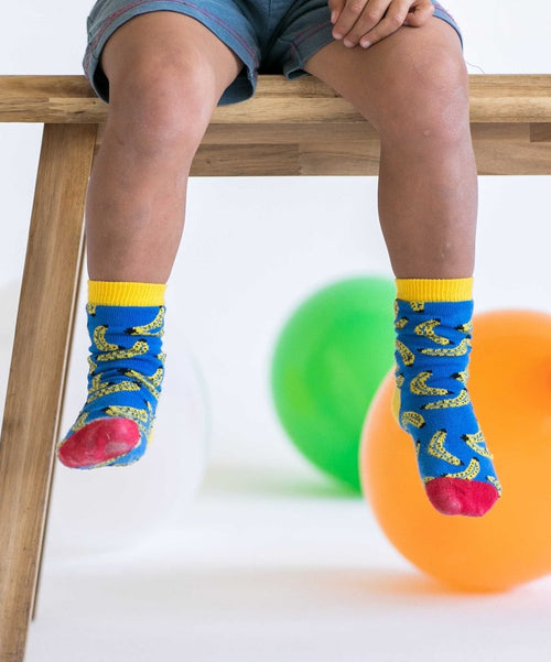 Dilly Socks Notre Chaussettes Pour Enfants: Lil Banana Bread