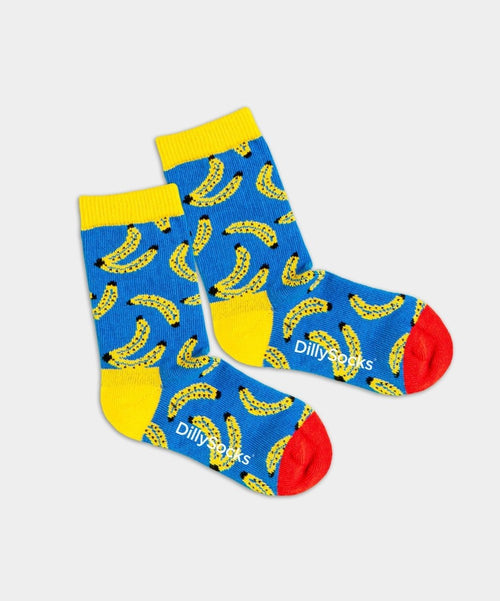dilly socks Notre chaussettes pour enfants: Lil Banana Bread