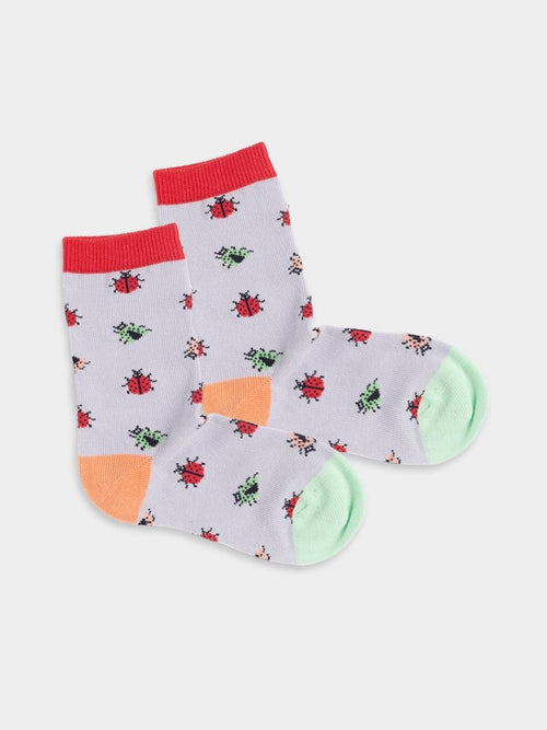 dilly socks Notre Chaussettes pour enfants: Lil Buzzing Beetles