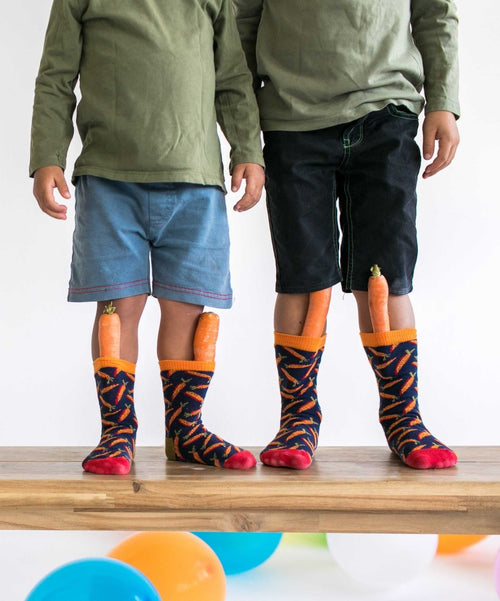 Dilly Socks Notre Chaussettes Pour Enfants: Lil Carrot Cake
