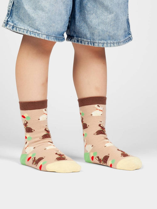Dilly Socks Notre Chaussettes Pour Enfants: Lil Chocolate Bunny