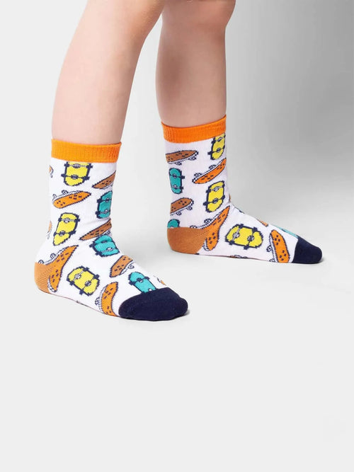 Dilly Socks Notre Chaussettes Pour Enfants: Lil Colorful Skates