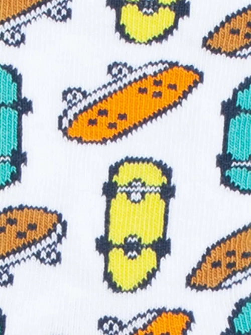 Dilly Socks Notre Chaussettes Pour Enfants: Lil Colorful Skates