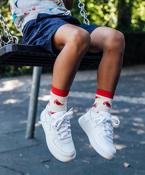 Dilly Socks Notre Chaussettes Pour Enfants: Lil Crab