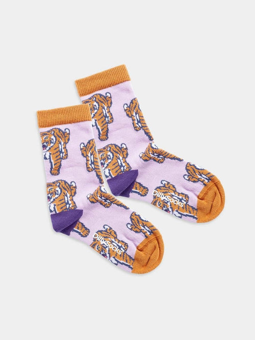 dilly socks Notre chaussettes pour enfants: Lil Dusk Tiger