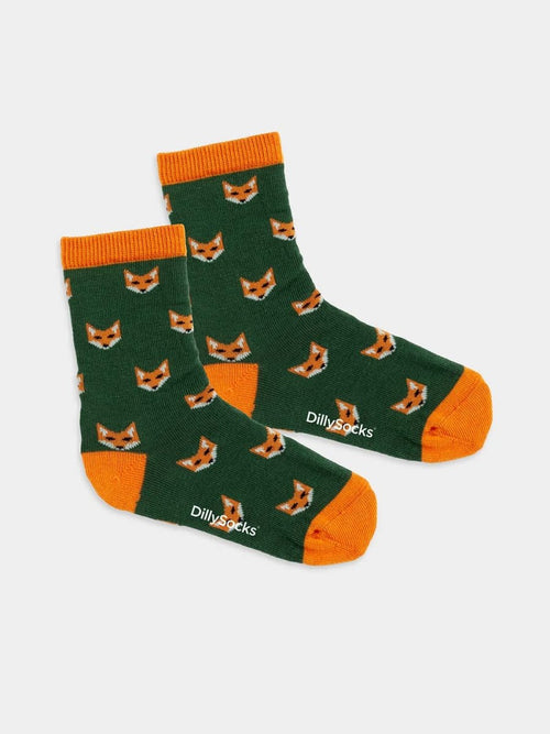 dilly socks Notre Chaussettes pour enfants: Lil Fossiled Fox