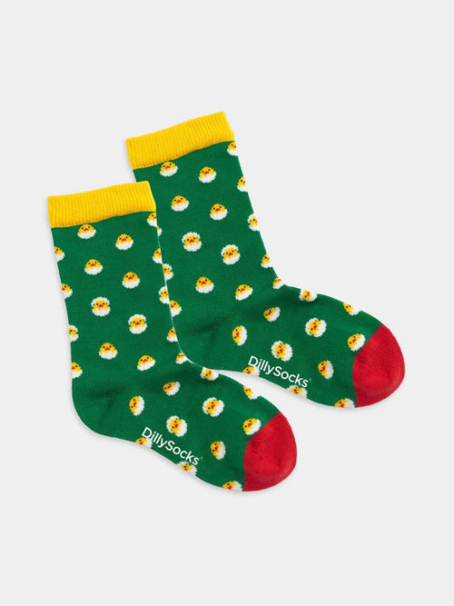 dilly socks Notre chaussettes pour enfants: Lil Hello Here I Am