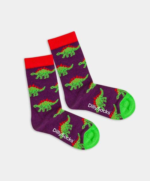 dilly socks Notre chaussettes pour enfants: Lil Jurassic