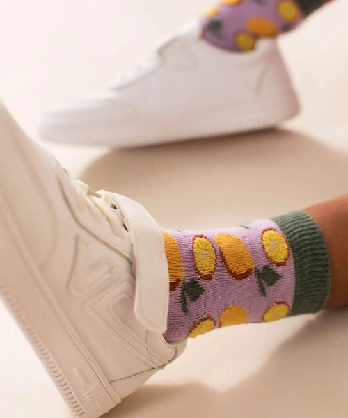 Dilly Socks Notre Chaussettes Pour Enfants: Lil Lemon
