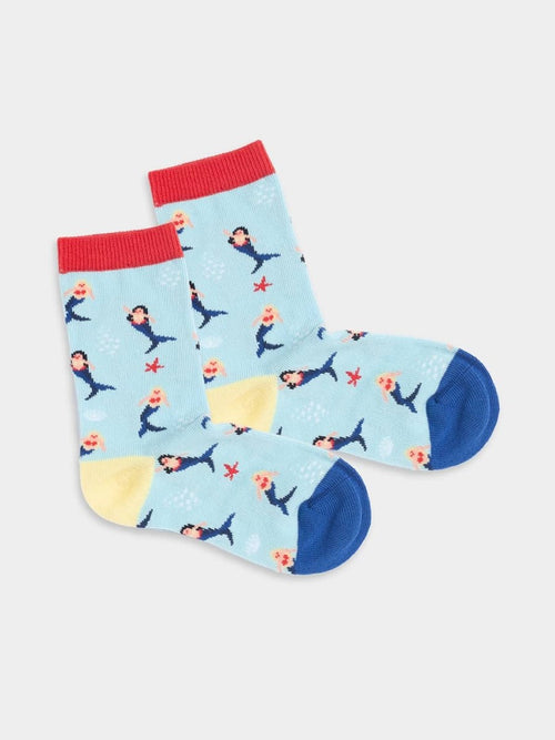 dilly socks Notre Chaussettes pour enfants: Lil Mellow Mermaid