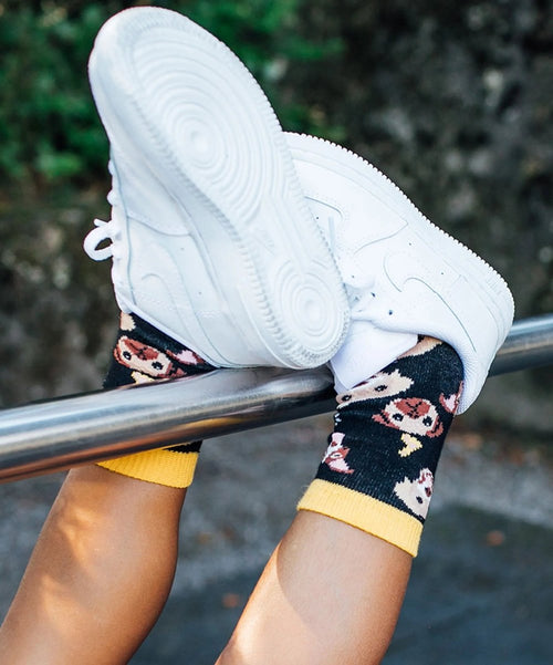 Dilly Socks Notre Chaussettes Pour Enfants: Lil Night Dog