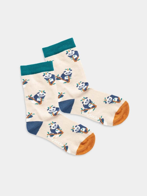 dilly socks Notre chaussettes pour enfants: Lil Panda Pal