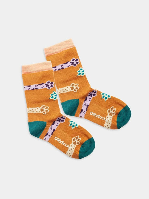 dilly socks Notre chaussettes pour enfants: Lil Pawsitive