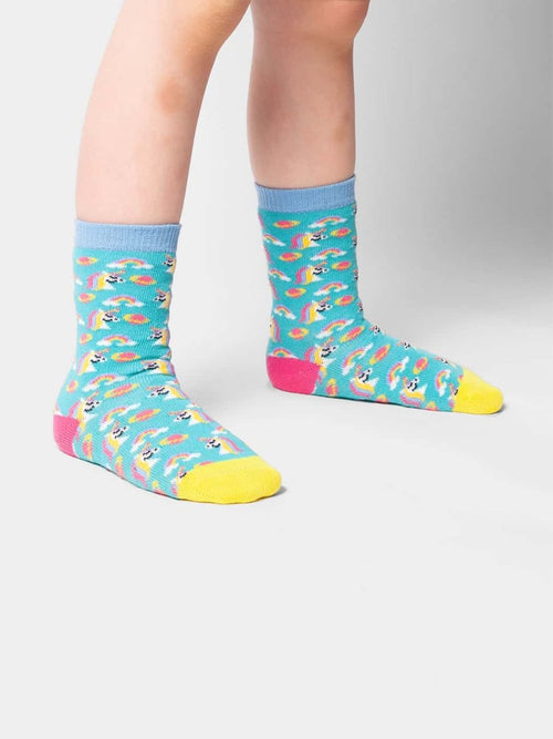 Dilly Socks Notre Chaussettes Pour Enfants: Lil Rainbow Daydream
