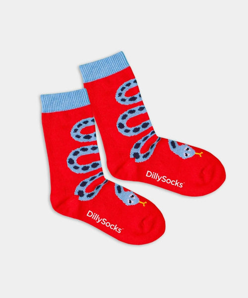 dilly socks Notre chaussettes pour enfants: Lil Rattle Snake