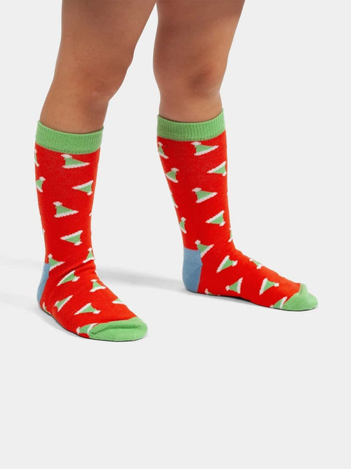Dilly Socks Notre Chaussettes Pour Enfants: Lil Santaless Hats