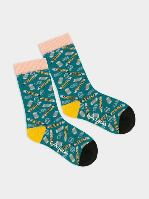 dilly socks Notre chaussettes pour enfants: Lil School Essentials