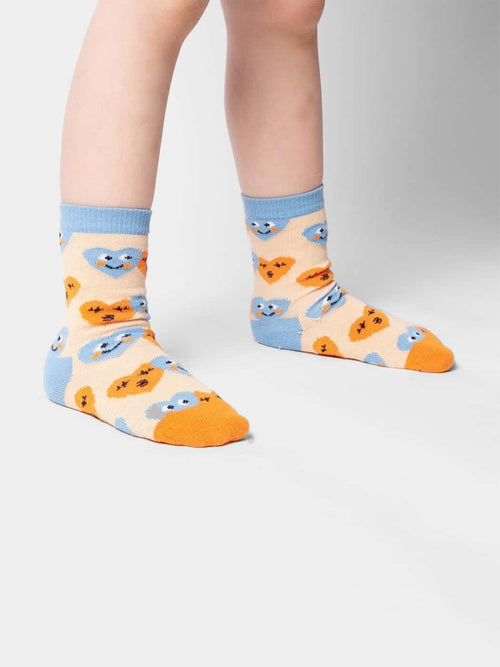 Dilly Socks Notre Chaussettes Pour Enfants: Lil Smiling Hearts